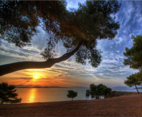 Theologos: Front Sea View Apartment - Dodekanes Theologos